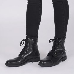 Bronco Morgan Vegansk Lderstvle Sort