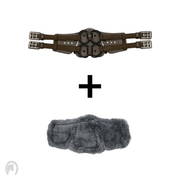 St&uuml;bben Equi-soft Gjord Brun m/Mrk Lam (50-150cm)