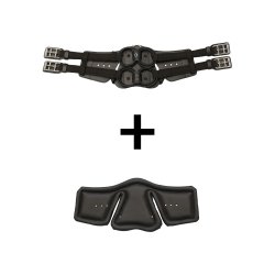 Stbben Equi-soft Gjord Sort m/Sort Lder (50-150cm)