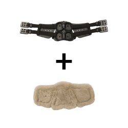 Stbben Equi-soft Gjord Sort m/Natur Lam (50-150cm)