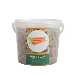 Hesteguf 3kg Gulerod