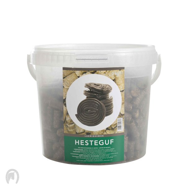 Hesteguf i spand Lakrids 3kg