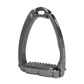 Tech Stirrups Venice Dressage Sloped Titanium 12cm