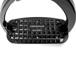 Tech Stirrups Venice Dressage Sloped Titanium 12cm