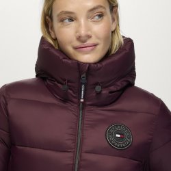 Tommy Hilfiger AW26/27 Glendale Puffer Jakke Burgundy