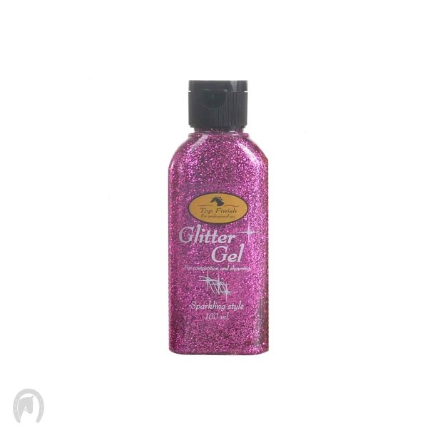 Top Finish Glitter Gel 100ml Lilla