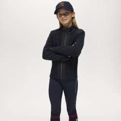 Tommy Hilfiger AW26/27 Elmonte Young Fleece Jakke Desert Sky