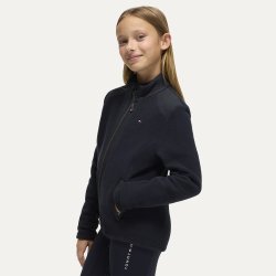 Tommy Hilfiger AW26/27 Elmonte Young Fleece Jakke Desert Sky