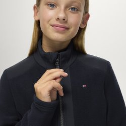 Tommy Hilfiger AW26/27 Elmonte Young Fleece Jakke Desert Sky