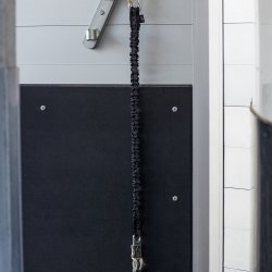 QHP Elastisk Trailer Opbinding Sort 60 cm