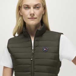 Tommy Hilfiger AW26/27 Serona Quilted Vest Camo Green