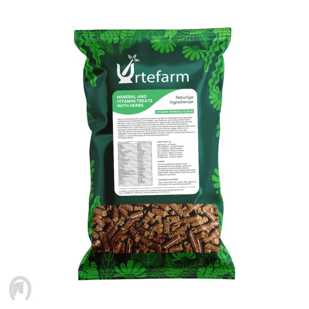 Urtefarm Mineral og Vitamin bolcher med urter 1kg