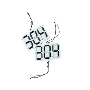 Waldhausen Stvnenummer Hvid m/sorte tal