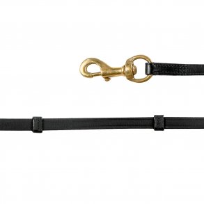 Waldhausen Islnder tjle lder m/stopper Sort/messing