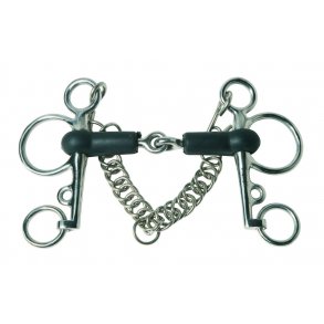 Royal Steel 2-delt gummi pelham 16mm