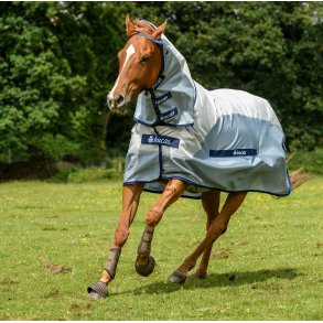 Bucas Buzz-off rain Silver/blue