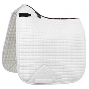 Lemieux ProSport Suede Dressage Square Underlag - Hvid